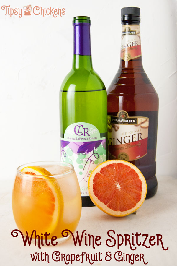 Grapefruit White Wine Spritzer